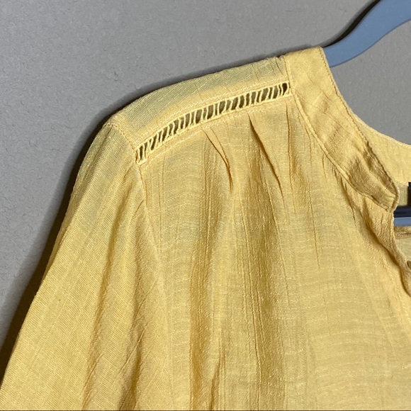 COMO yellow light weight 2x blouse - Picture 6 of 9